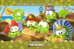 Tutanomnom! I died! Cut The Rope Time Travel Om Nom in Ancient