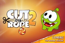 Cut the Rope 2 coming this holiday season