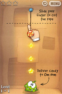 Cut the Rope - Walkthrough #1 