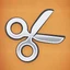 Achievement silver scissors