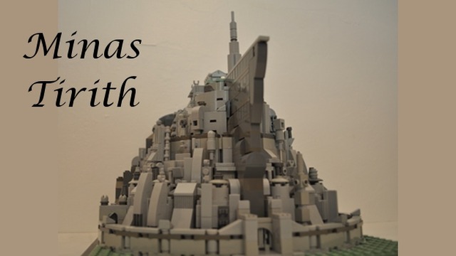 Minas Tirith  Lego architecture, Lego worlds, Lego room