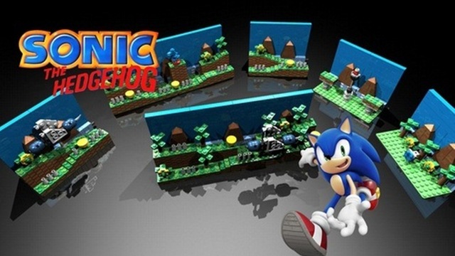 Sonic The Hedgehog Green Hill Zone Playset