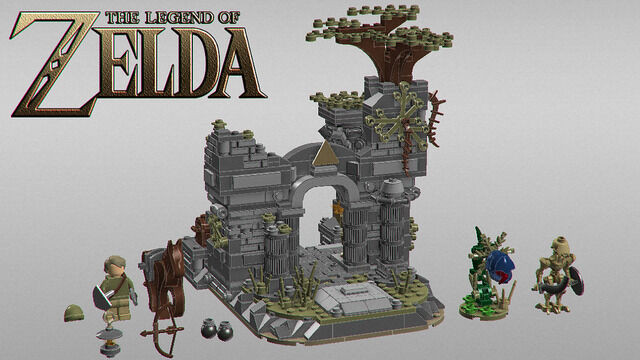 LEGO Zelda Concept Nets 10,000 Supporters