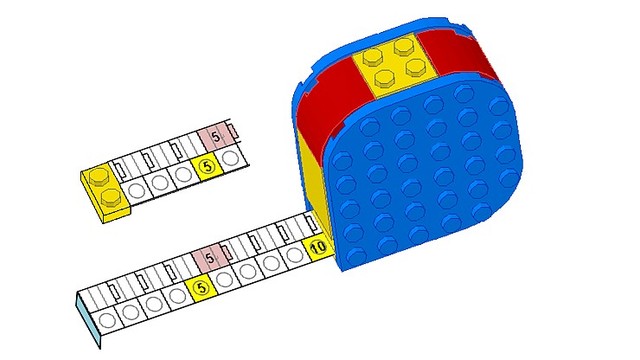 Tape Measure for lengths in LEGO measurements, Cuusoo Wiki