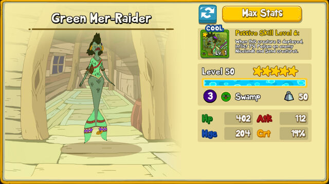 077 Green Mer-Raider