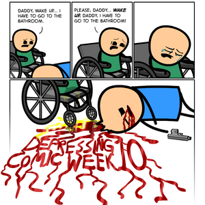 Depressing Comics Week Cyanide And Happiness Wiki Fandom A cyanide & happiness comic. depressing comics week cyanide and