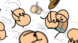 Cyanide And Happiness Wiki Fandom Cyanide & happiness comenzó como una pequeña serie de cómics dibujados por kris wilson a la edad de dieciséis años. cyanide and happiness wiki fandom