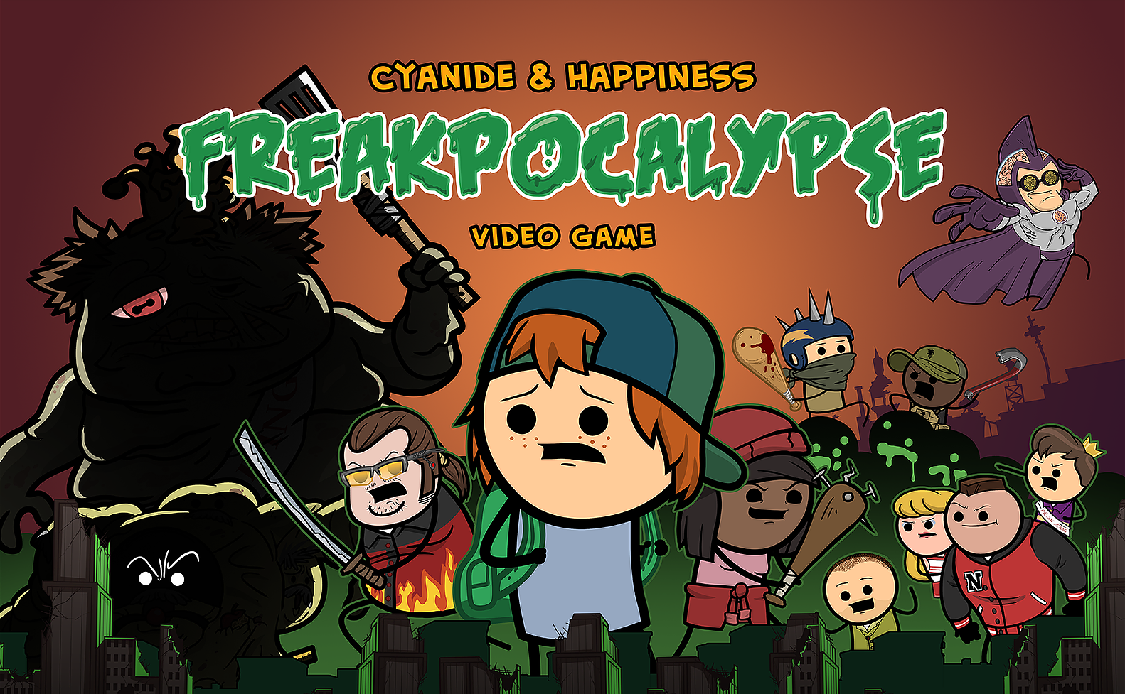 Cyanide & Happiness - Freakpocalypse review: Point & click for the sick