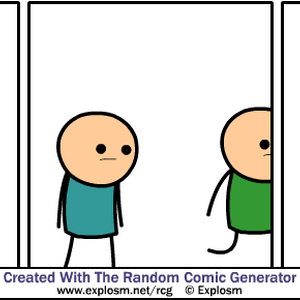 Random Comic Generator Cyanide And Happiness Wiki Fandom We're continuing our march towards replacing humans by taking the idea one step further with the random comic generator game! random comic generator cyanide and