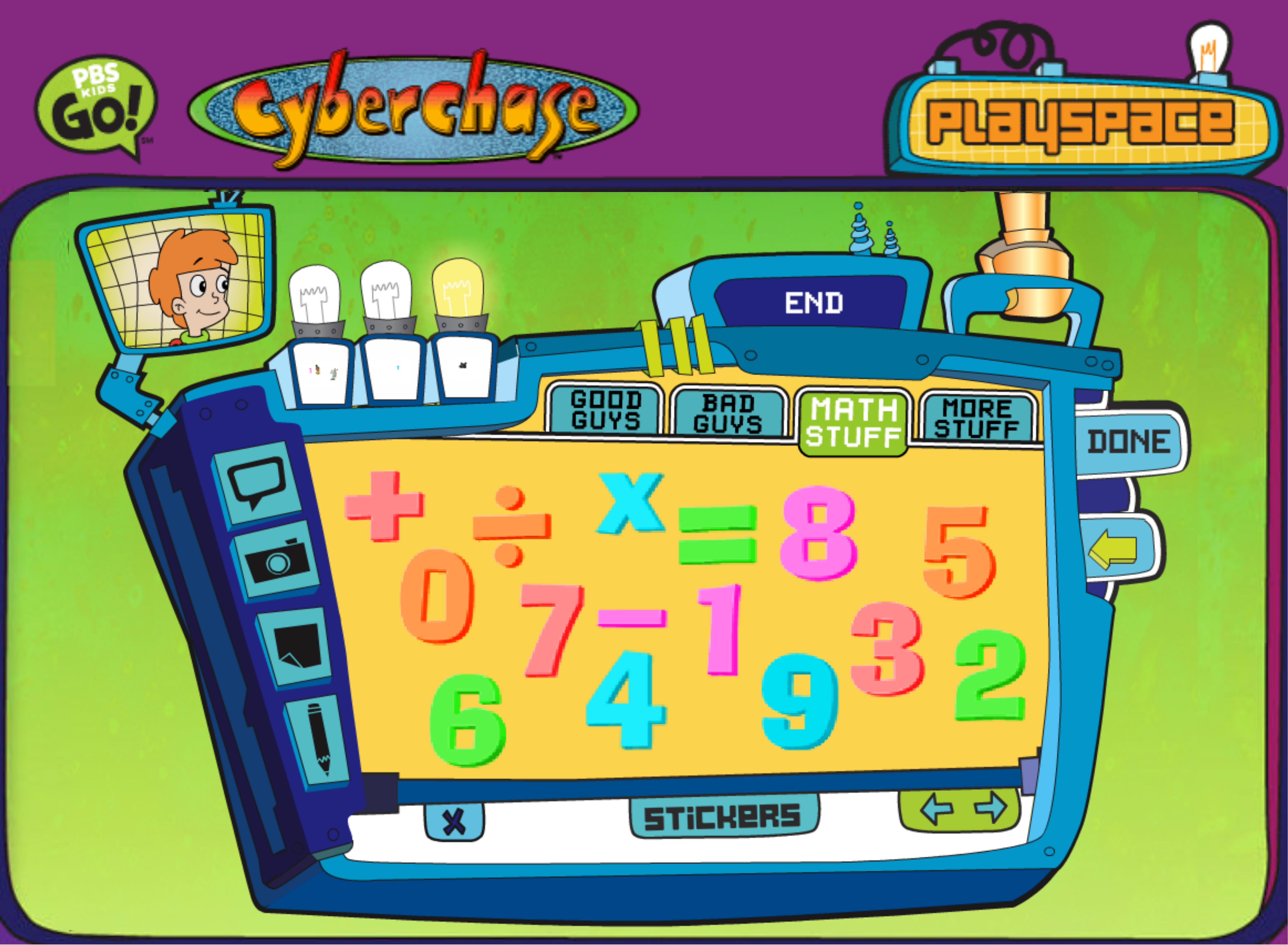 Cyberchase Text to Teacher