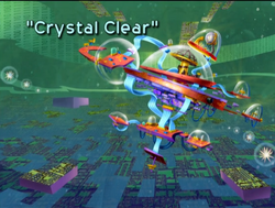 Crystal Clear Title Card