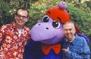 Digit with Harry Wilson and Gilbert Gottfried