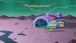 Plantasaurus! Title Card