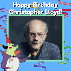 Christopher Lloyd on PBS Kids' Cyberchase for LA Times