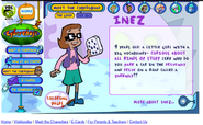 Inez's "Meet the CyberSquad" bio (2001)