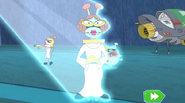 Princess Deia Hologram from Buzz and Delete Save The Day Game