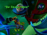 "Be Reasonable" Title Card