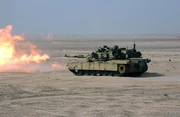 Besaidian Tank Firing upon an Eperyllian Tank during the War of Independence
