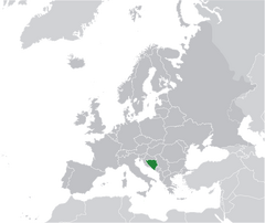 Location of провинције Босне и Херцеговине (rs)