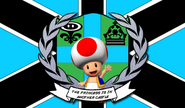 Custom flag #65: Old flag of the Mushroom Kingdom (MK), added for the winner of TE Round 8.