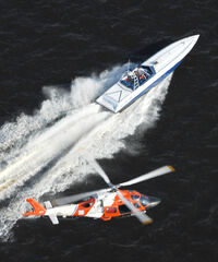 USCG pursuing gofast boat