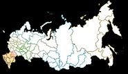 the area with lines is the divided region. (Khaki/ Tan: Soltirea......White: Russian Federation)