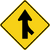 Merge sign