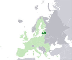 Location of Provinces Latvija (lv)