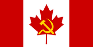 Flag of communist Canada, 1986-1990