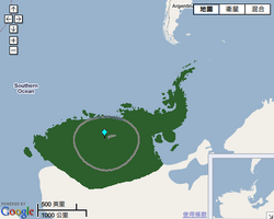 Location of Antarctican Union