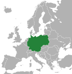 Location of Imperial German Dominion of Prussia
