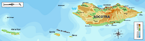 Contemporary Map of the Republic of Socotra