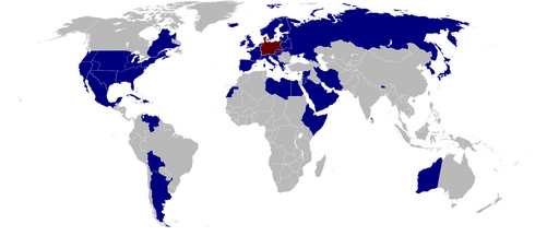 Großgermanian Diplomatic Missions