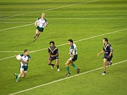  Grand Besaid playing against Spain in the 2010 World Cup