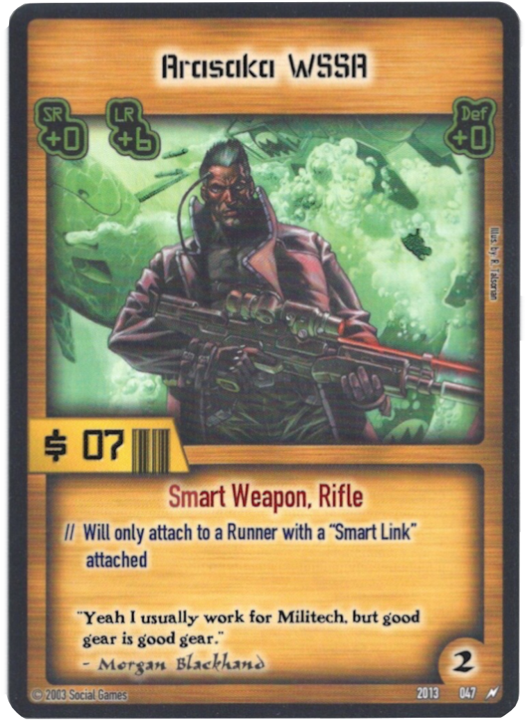 OGASAKA - arasanda Arasaka WSSA | Cyberpunk CCG Wiki | Fandom