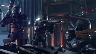 SWAT NCPD w Cyberpunk 2077.