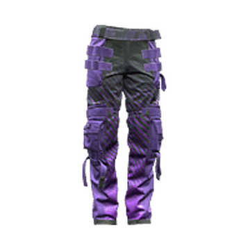 Criminal Damage Purple Cargo Pant