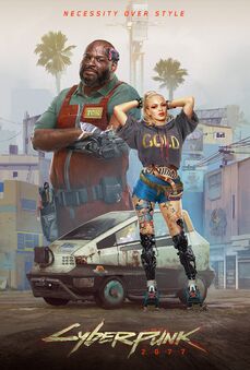 CP2077 Entropism Poster