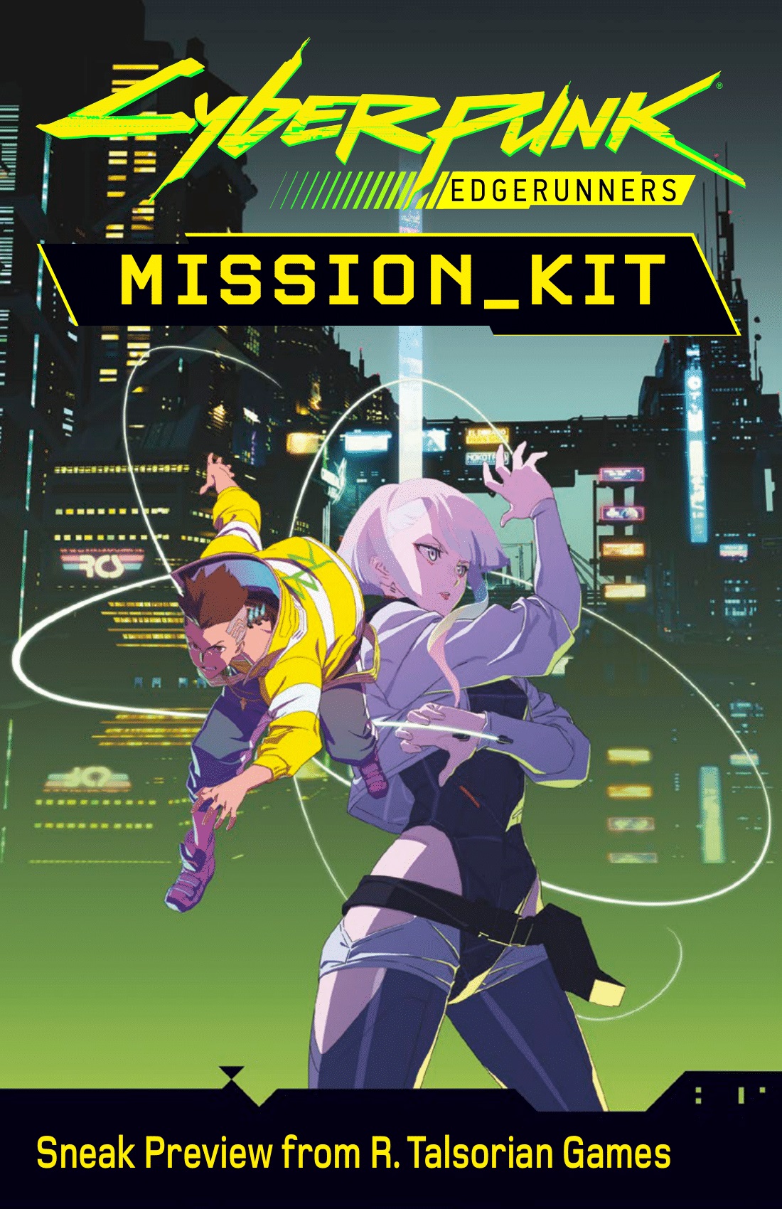 Cyberpunk Edgerunners Mission Kit Announced