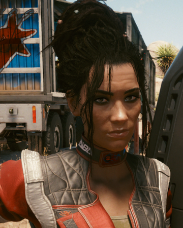 Panam Palmer Cyberpunk Wiki Fandom Welcome to the cyberpunk 2077 wiki, a series of pages detailing everything we currently know about the adaption of mike pondsmith's tabletop rpg, cyberpunk 2020, by cd projekt. panam palmer cyberpunk wiki fandom