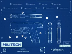 Militech M-10AF Lexington | Cyberpunk Wiki | Fandom