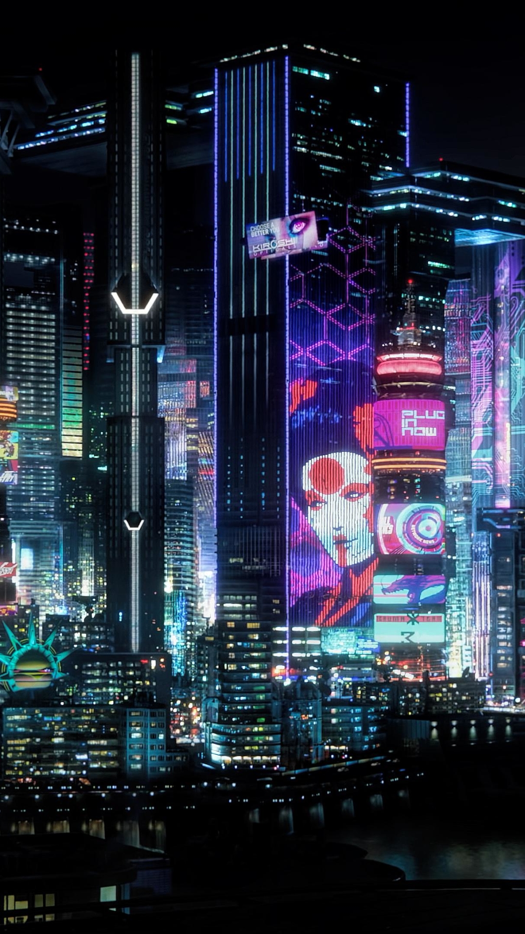 200+] Cyberpunk City Wallpapers