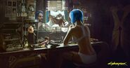 Concept Art Cyberpunk 2077 - Gamescom (2)