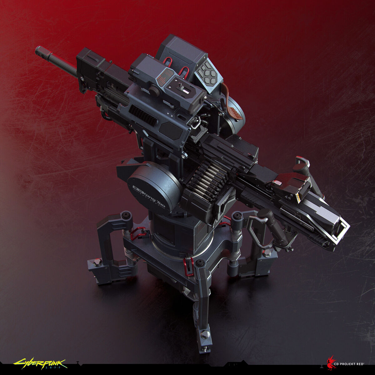 Cyberpunk weapon model фото 21
