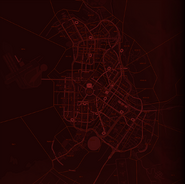 NC map with the twelve megabuildings marked. Note the distinct location of City Center's megablock, located in northern Westbrook