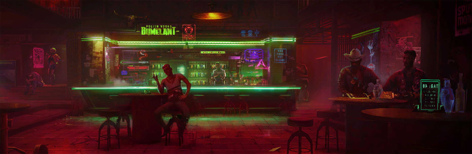 бар afterlife cyberpunk фото 111