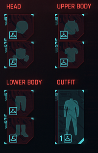 ClothingSlots CP2077
