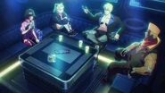 Sasha, Rebecca, Dorio and Maine in the Afterlife