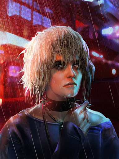 I knew Misty reminded me of someone! : r/LowSodiumCyberpunk