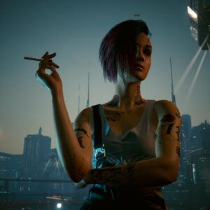 Judy Alvarez Cyberpunk Wiki Fandom During the romance of judy, there is a text message she sends you and states that she has sent a gift to your apartment. judy alvarez cyberpunk wiki fandom